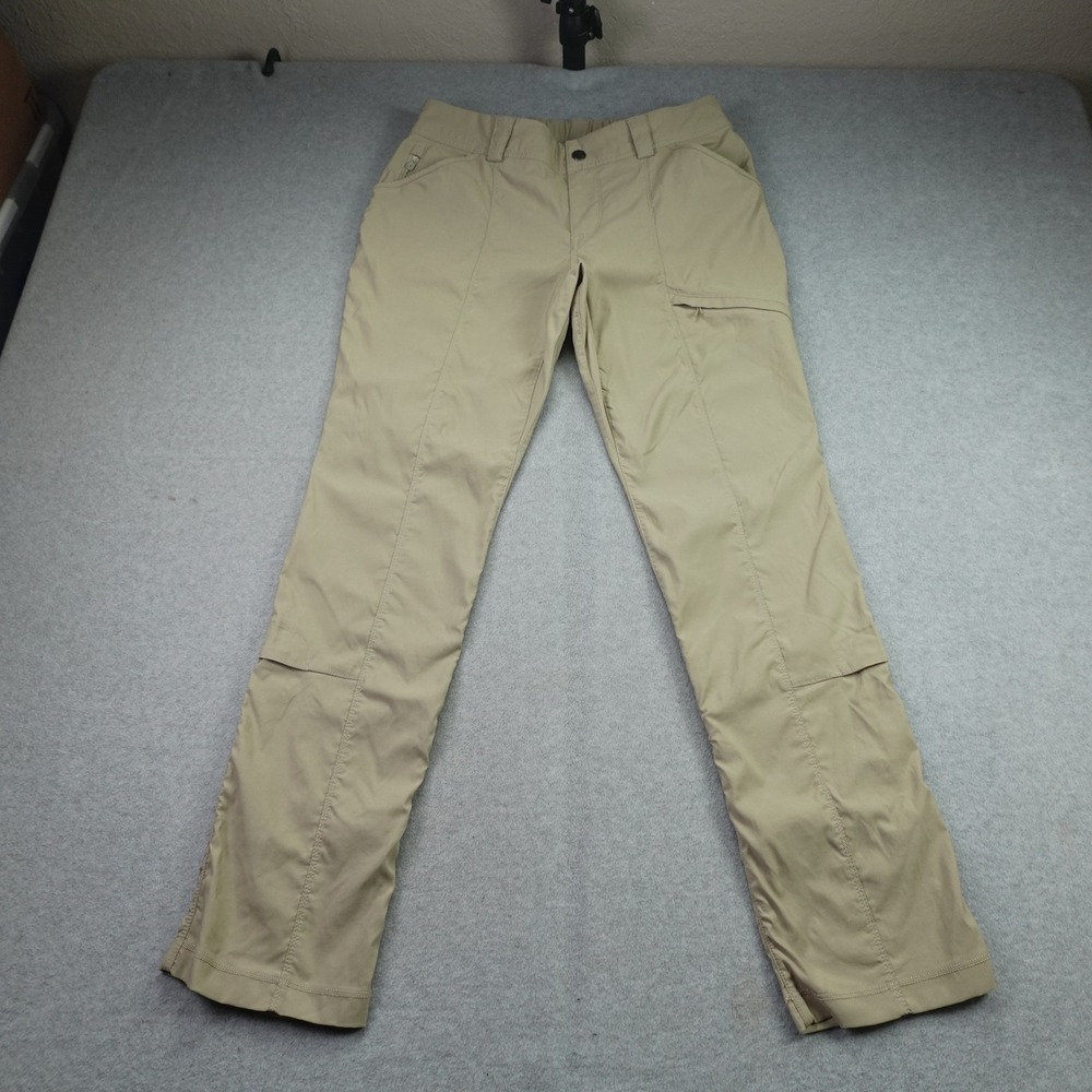 Duluth Trading Co Pants Womens 6x31 Tan Outdoor Hiking Straight Leg Cargo